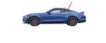 Driver Left Side Quarter Window Quarter Glass Compatible with Ford Mustang 2 Door Coupe 2015-2023 Models - Image 3