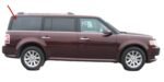 Passenger Right Side Quarter Window Quarter Glass Compatible with Ford Flex 2009-2019 Models - Image 2