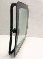 Movable Passenger Right Side Rear Quarter Window Quarter Glass With Frame & Latch Compatible with GMC Sierra Pickup 2 Door Extended Cab 1999-2006 Models - Image 3