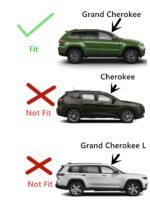 Lamianted Passenger Right Side Rear Door Window Door Glass Compatible with Jeep Grand Cherokee 2015-2021 Models (Not For Cherokee, or Grand Cherokee L) - Image 3