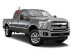 Passenger Right Side Rear Door Window Door Glass Compatible with Ford F250 F350 F450 F550 F650 F750 4 Door Crew Cab 2013-2016 Models - Image 2