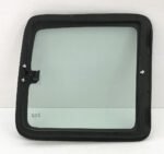 Movable Driver Left Side Rear Quarter Window Quarter Glass With Frame & Latch Compatible with Chevrolet Silverado Pickup 2 Door Extended Cab 1999-2006 Models - Image 3