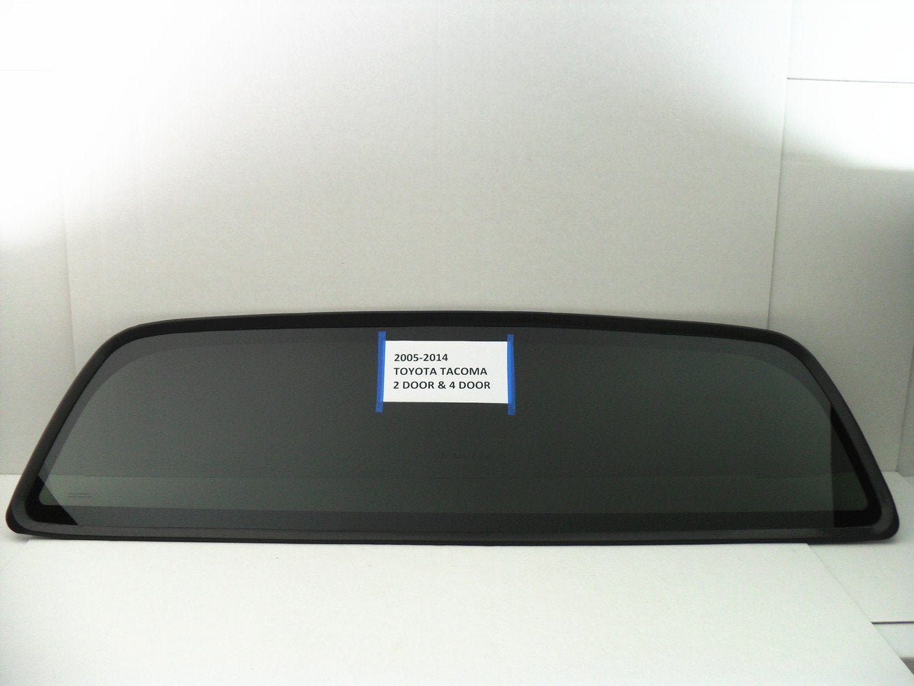 61Jg3pEKpZL Stationary Encapsulated Back Window Back Glass Compatible with Toyota Tacoma Pickup 2005-2022 Models - Image 1