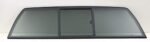 Sliding Back Window Glass Back Slider Compatible with Chevrolet S10 Pickup/GMC Sonoma Pickup 1994-2005 Models