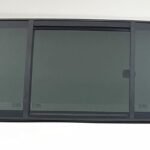 Sliding Back Window Back Glass Manual Back Slider Compatible with GMC Sierra Pickup 1500 1999-2013 Models/ 2500 3500 1999-2014 Models