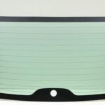 Heated Back Window Back Glass Compatible with Subaru Impreza 4 Door Hatchback 2012-2016 Models