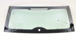 Heated Back Window Back Glass w/ 3 Connector Leads Compatible with Mini Cooper 2 Door Hatchback 2007-2011 Models