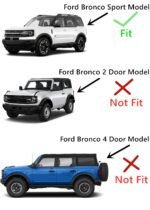 OEM Driver Left Side Front Door Window Door Glass Laminated Glass Compatible with Ford Bronco Sport 2021-2022 Models - Image 3