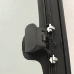 Movable Passenger Right Side Rear Quarter Window Quarter Glass With Frame & Latch Compatible with GMC Sierra Pickup 2 Door Extended Cab 1999-2006 Models - Image 5