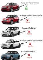Privacy Color Back Window Back Glass Compatible with Mini Cooper 2 Door Coupe 2012-2015 Models - Image 3