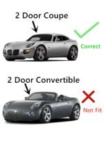 Driver Left Side Door Window Door Glass Compatible with Pontiac Solstice 2 Door Coupe 2009-2010 Models (Not Fit 2 Door Convertible Models) - Image 3