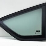 Passenger Right Side Quarter Window Quarter Glass Compatible with Ford C-MAX 2013-2018 Models