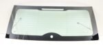 Heated Back Window Back Glass with 2 Connector Leads Compatible with Mini Cooper 2 Door Hatchback 2010-2015 Models