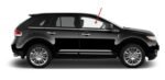 OEM Laminated Passenger Right Side Front Door Window Door Glass Compatible with Lincoln MKX 2007-2015 Models - Image 2