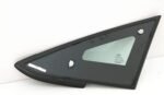 OE Chrome Moulding Style Passenger Right Side Front Vent Window Vent Glass Compatible with Ford Fiesta 2011-2019 Models - Image 2