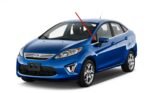 OEM Chrome Moulding Style Driver Left Side Front Vent Window Vent Glass Compatible with Ford Fiesta 2011-2019 Models - Image 4