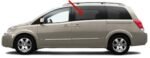Driver Left Right Side Rear Sliding Cargo Door Window Door Glass Compatible with Nissan Quest 2004-2010 Models - Image 2