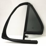 OE w/Logo Driver Left Side Rear Vent Window Vent Glass Compatible with Ford Explorer 2011-2019 Models