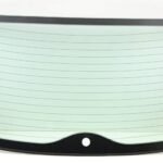 Heated Back Tailgate Window Back Glass Compatible with Nissan Rogue Sport 2017-2022 Models (Not For Rogue)