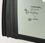OEM Passenger Right Side Rear Vent Window Vent Glass Compatible with Dodge Charger 2011-2022 Models - Image 2