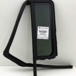 OEM Driver Left Side Rear Vent Window Vent Glass Compatible with Jeep Wrangler 4 Door Utility 2008-2017 Models/Wrangler JK 4 Door Utility 2018 Models