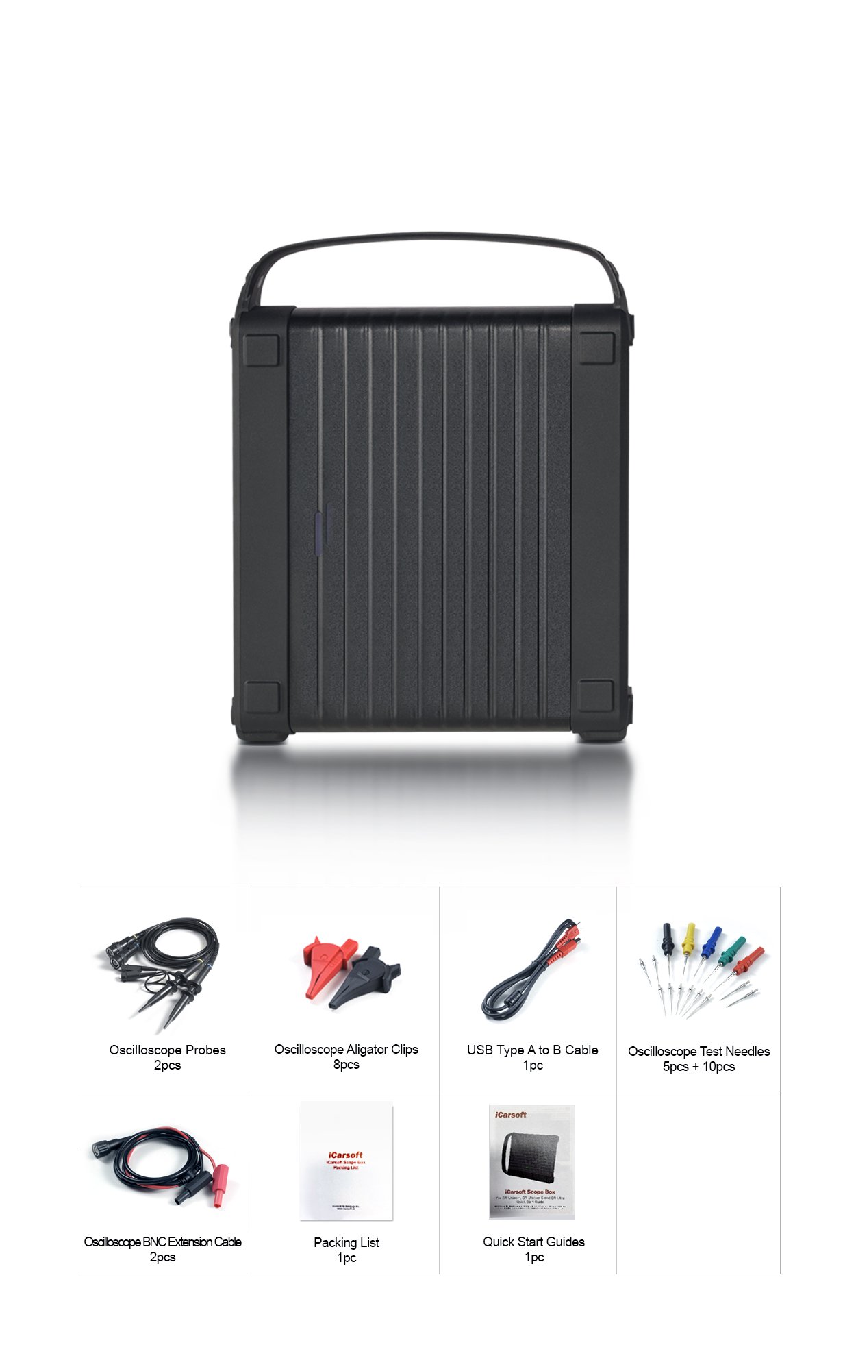 iCarsoft Scope BOX Packing List