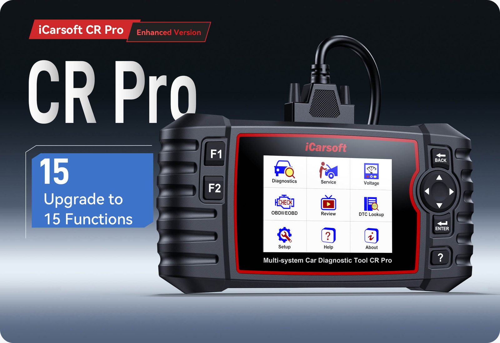 iCarsoft CR Pro Enhanced main unit image