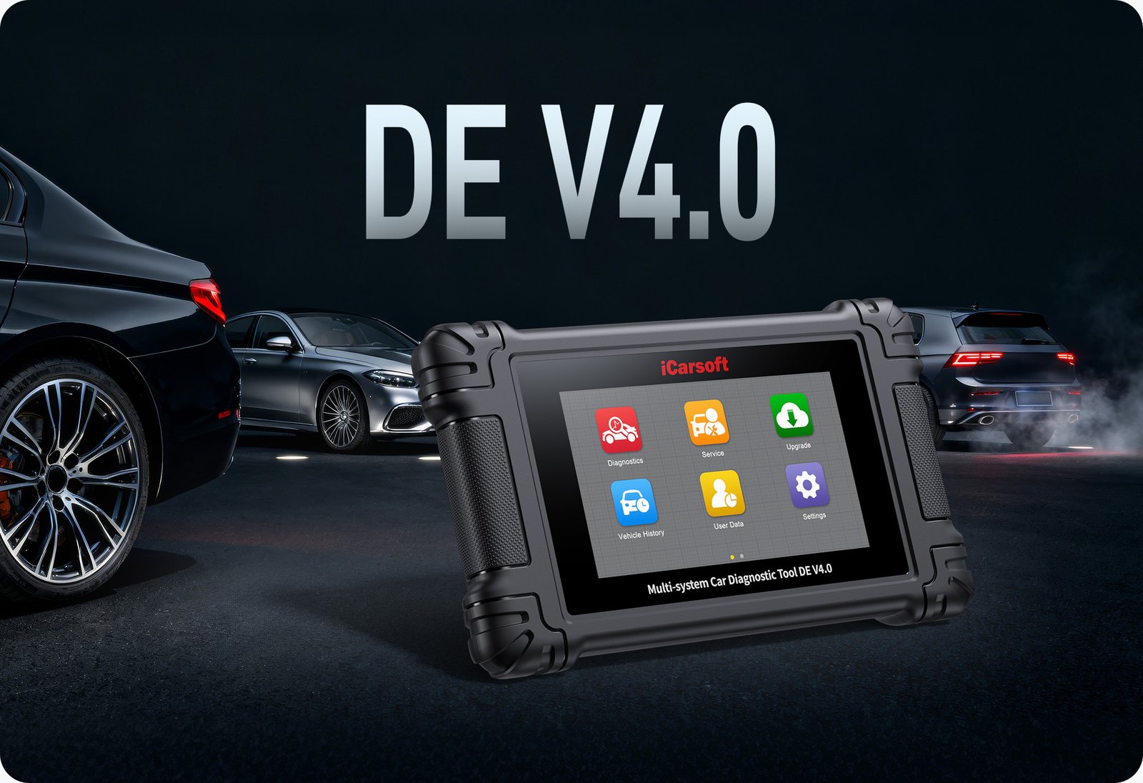 iCarsoft DE V4.0 Professional Multi-System Diagnostic Tool