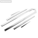 6pcs Body Door Side Moulding Strips Trim Sticker Cover Honda CRV 2017-2020 - Image 5