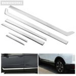 6pcs Body Door Side Moulding Strips Trim Sticker Cover Honda CRV 2017-2020 - Image 3