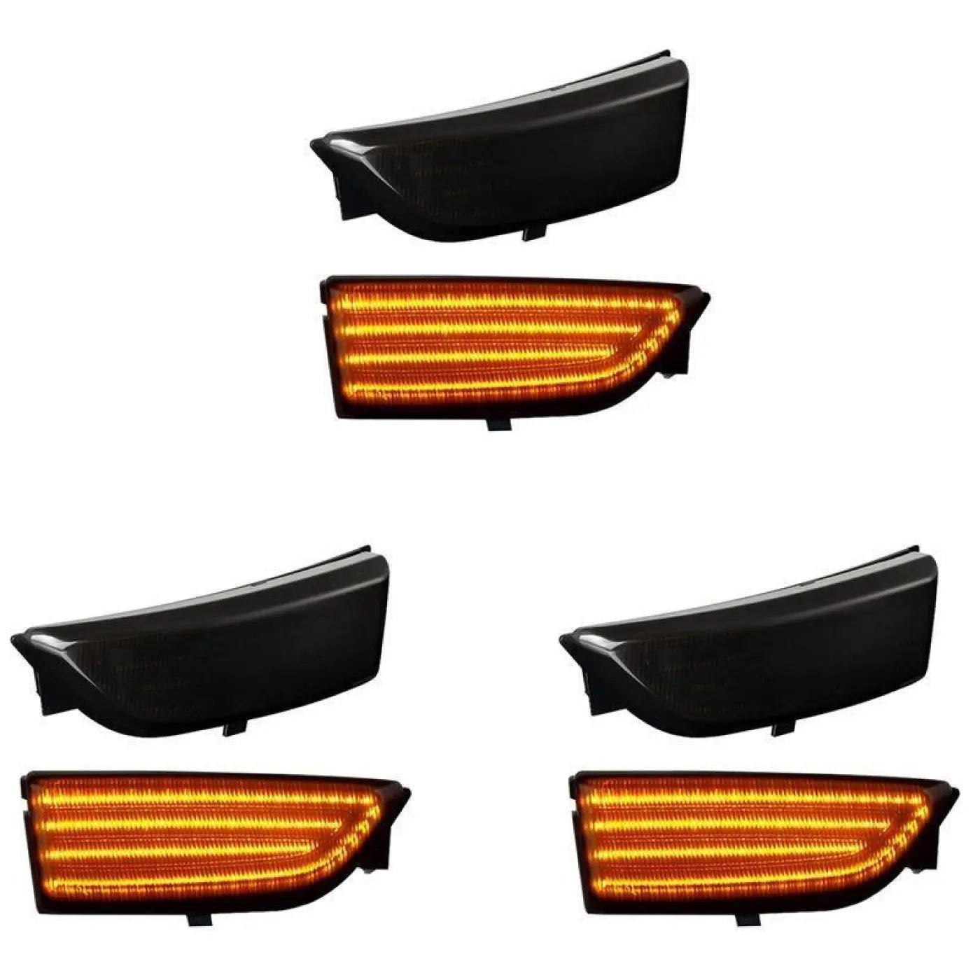 6pcs-dynamic-led-turn-signal-rearview-mirror-lights-blinker-ford-everest-2015-19-841 6pcs Dynamic LED Turn Signal Rearview Mirror Lights Blinker Ford Everest 2015-19 - Image 1