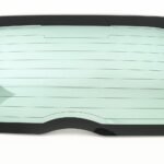 Heated Back Tailgate Window Back Glass Compatible with Honda Fit 4 Door Hatchback 2009-2014 Models