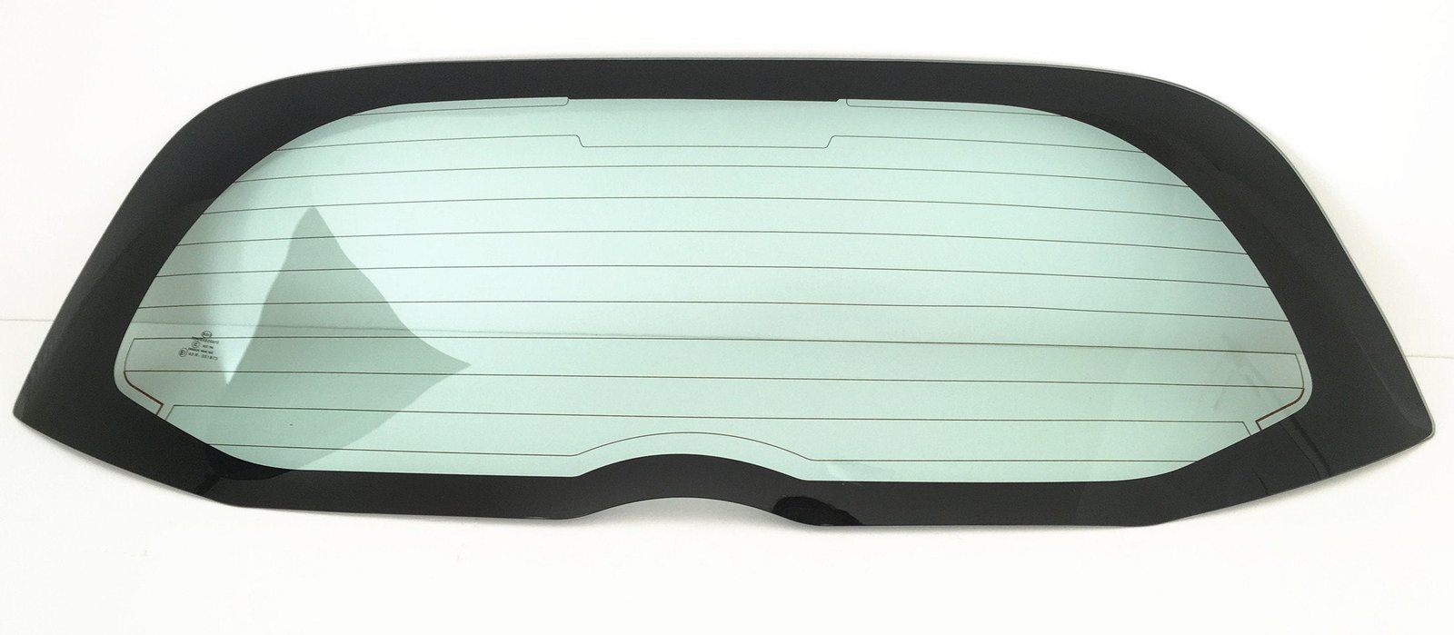 7138PoyMMSL Heated Back Tailgate Window Back Glass Compatible with Honda Fit 4 Door Hatchback 2009-2014 Models - Image 1