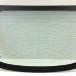 Heated Back Window Back Glass Compatible with Infiniti G37 2008-2013 / Q60 2014-2015 2-Door Coupe Models