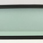 Stationary Back Window Back Glass Compatible with Nissan Frontier Pickup 2 Door Standard/Extended Cab 1998-2004 Models
