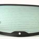 Heated Back Window Back Glass Compatible with Mazda 3 4 Door Hatchback 2004-2009 Models