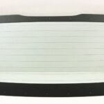 Back Tailgate Window Heated Back Glass Compatible with Mitsubishi Mirage 4 Door Hatchback 2014-2024 Models
