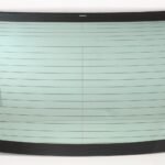 Heated Back Window Back Glass Compatible with Toyota Yaris 4 Door Sedan 2007-2012 Models