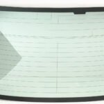 Heated Back Window Back Glass Compatible with Honda Civic 4 Door Sedan 2001-2005 Models
