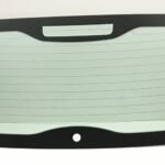 Heated Back Window Back Glass Compatible with Fiat 500 500e 2 Door Hatchback 2012-2019 Models