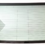 Heated Back Window Back Glass Compatible With Honda Accord 4 Door Sedan 2003-2007 Models