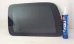 Driver Left Side Quarter Window Quarter Glass Compatible with Chevrolet HHR 2006-2011 Models
