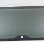 Stationary Heated w/ Wiper Hole Style Back Window Back Tailgate Glass Compatible with Honda Pilot 2003-2008 Models