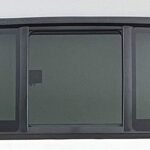 Back Window Back Glass Manual Back Slider OEM Look Compatible with Toyota Tacoma Pickup 2005-2022 Models