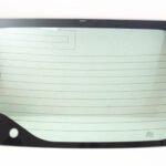 Rear Heated Back Window Back Glass with Antenna Compatible with Toyota Prius 4 Door Hatchback 2004-2009 Models