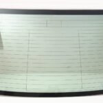 Heated Back Window Back Glass Compatible with Honda Civic / Civic Hybrid 4 Door Sedan 2006-2011 Models