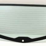 Heated Back Window Back Glass Compatible with Mazda 3 4 Door Hatchback 2010-2013 Models