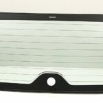 Rear Heated Back Window Back Glass Compatible with Toyota Corolla iM 2017-2018 Models/Scion iM 2016 Models