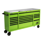 Homak | 72” RS Pro Series 16 Drawer Roller Cabinet with Stainless Steel Top - Image 5