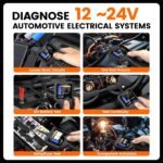 ANCEL PB600 12V 24V Car Circuit Power Probe Tester Relay Injector Battery Tool - Image 8